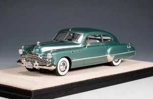 1/43 GLM Stamp 1949 Buick Roadmaster Sedanette Cirrus Green Metallic STM493002 - Picture 1 of 2