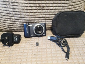 Samsung WB30F 16.2MP Digital Camera - navy , great conditions w/ m card , etc ,B - Picture 1 of 5