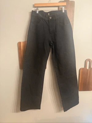 Dickies Black Denim Skateboarding Wingville Loose Fit Jeans Dark Wash Size 28x32 - Image 1 of 4