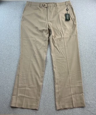 Lauren Ralph Lauren Pants Mens 38X32 Beige Straight Leg Classic Fit Trousers NWT - Image 1 of 4
