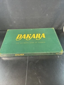 Dakara The Ultimate Game of Chance Juego de Mesa - Raro Juego 1987 - Usado - Imagen 1 de 4