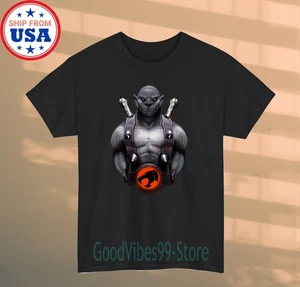 Thundercats Panthro Movie Icon para hombre negro talla S-5XL - Imagen 1 de 1