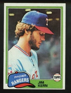 Jim Kern 1981 Topps #197 - Imagen 1 de 2