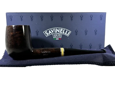 Savinelli Oscar marrón liso..111KS..6mm..Nuevo en caja..Sin fumar..Italia Foto 1 de 4
