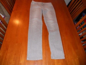 Justice girls pants jeans size 14 Regular tan - Picture 1 of 7