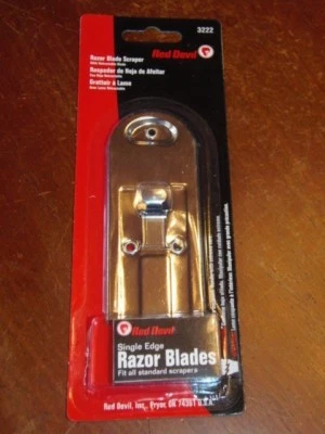 Red Devil #3222 Razor Blade Scraper with Retractable Blade, & 5 blades   (LL-19) - Image 1 of 4