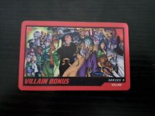 DC Comics Coin Pusher Cards Series 3 Villain Bonus Barcode #016