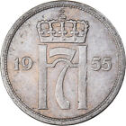 [#1406902] Monnaie, Norvège, 10 Öre, 1955