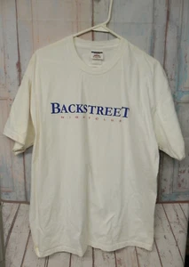 Vintage Backstreet Nightclub White Tshirt Men's Large - Picture 1 of 2