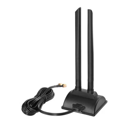 Antenna esterna 4G doppia SMA per router LTE mobile TP-LINK TL-MR6400 AC750 MR200 - Immagine 1 di 4
