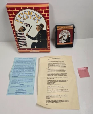 Keystone Kapers - ColecoVision, 1982 ACTIVSION Complete CIB - Tested & Working - Image 1 of 4