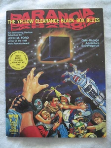 THE YELLOW CLEARANCE BLACK BOX BLUES Paranoia RPG Adventure West End Games 1985 - Picture 1 of 3