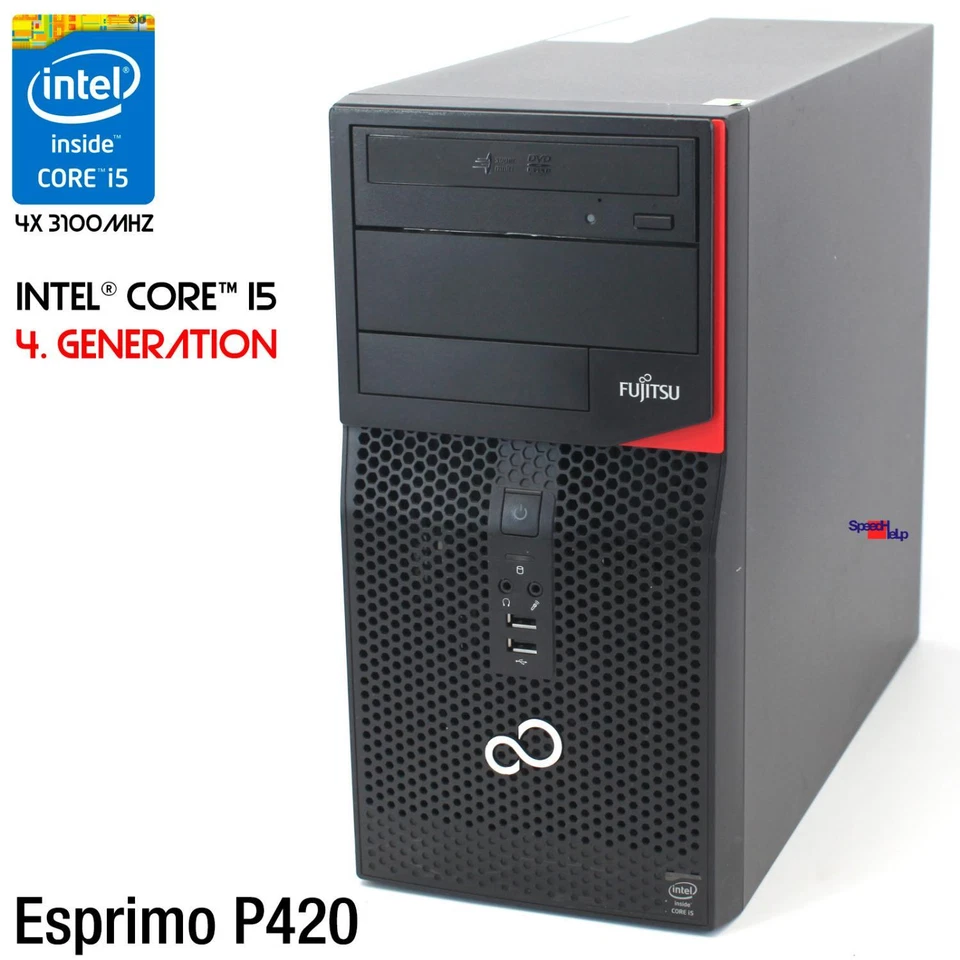 PC COMPUTER FUJITSU ESPRIMO P420 D3222 INTEL CORE i5 4440 4GB 250GB WINDOWS XP - Bild 1 von 4