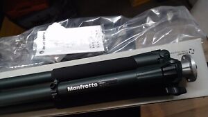 Manfrotto 055 Aluminium 3-section Tripod 055xv Classic Dark Green