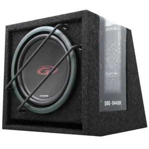 1 ALPINE SBG-844BR cassa passiva con subwoofer da 8" per bagagliaio cofano auto - Bild 1 von 7