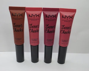 NYX 4 ASSORTED SWEET CHEEKS SOFT CHEEK TINTS 0.40 OZ EACH - Picture 1 of 2