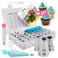 int!rend - 59 Set di beccucci Professionali da Pasticceria, 42 numerati (L4l)