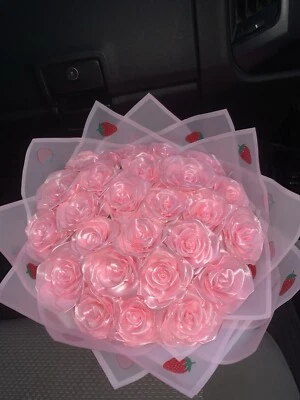 Ramo de 25 unidades rosa brillo eterno Foto 1 de 4