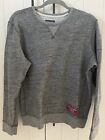 Abercrombie Fitch Sweater Mens Size Small Grey