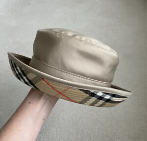 Authentic Burberry Hat Vintage Burberry Bucket Hat Burberry Nova Check Hat Cap