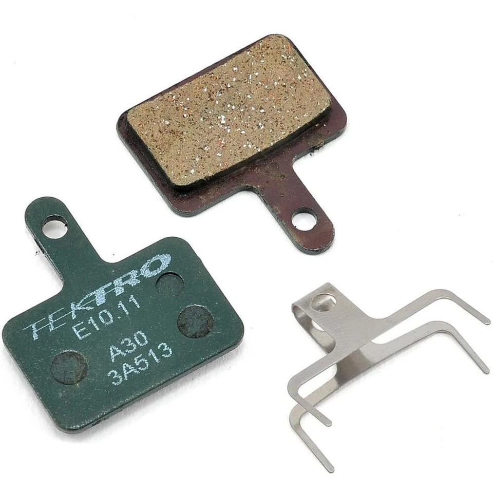 Pastillas de freno de disco Tektro E10.11 de metal cerámico con resorte Foto 1 de 1