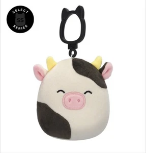 Squishmallows Conner The Cow ¡Clip de 3,5""! Seleccionar serie ¡Raro! ¡Nuevo + Regalo! - Imagen 1 de 13