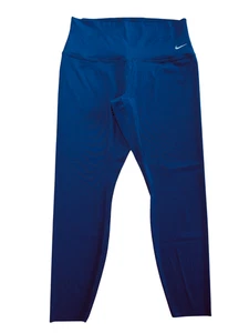Nike Zenvy Women's High-Waisted 7/8 Leggings Large Navy DQ6015-410 NWOT $100 - Picture 1 of 8