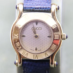 Gucci 6500L Orologio Quarzo Vintage Scatola Inclusa Funzionamento Confermato - Foto 1 di 18