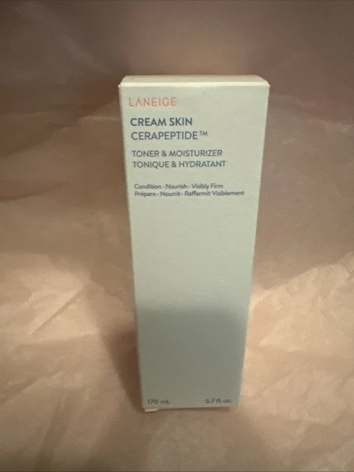 LANEIGE Cream Skin Cerapeptide™ Toner & Moisturizer 5.7 fl.oz/170ml NEW K-Beauty - Image 1 of 1