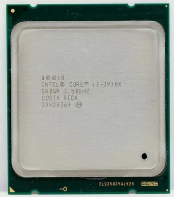 Intel Core Extreme Edition i7-3970X LGA 2011 CPU Processor 3.5GHz Six Core - Image 1 of 2