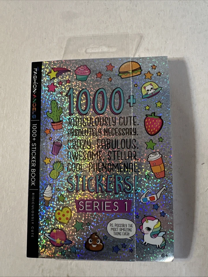 Fashion Angels Stickers 1000 Ridiculously Cute Sticker Book Series 1