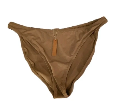 Skims 4x Swim Mid Coverage Bikini Bottoms Womens In Desert NWT!! - Image 1 of 4