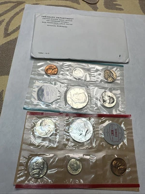 1964 US Mint Set (Both P&D 10 Coins) 90% Silver - Image 1 of 4