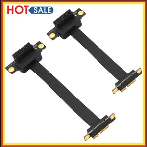 PCI-E 1X 36Pin Riser Card Extender Lead PCI-Express Extension Ribbon Flex Cable - Bild 1 von 13