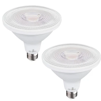 PAR38 17W LED Flood Light Bulbs, E26 Base, 150W Equivalent, 2700K Warm White,... - Image 1 of 4