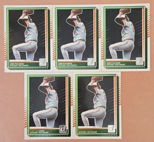 (5) Jim Palmer 2025 Donruss Card #57 LOT  - Picture 1 of 1