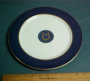 Vintage Golden Horseshoe Golf Club Williamsburg Inn , Virginia Dinner Plate - Picture 1 of 4