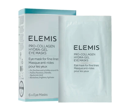 Elemis Pro Colágeno Hidra Gel Mascarilla de Ojos 6 Sobres Tratamientos - Nuevo En Caja Foto 1 de 4
