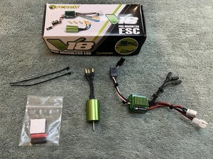 Venom V18 Pro Brushless ESC V20L 5200 KV Motor Combo 1/18 1/16 Scale - Picture 1 of 9