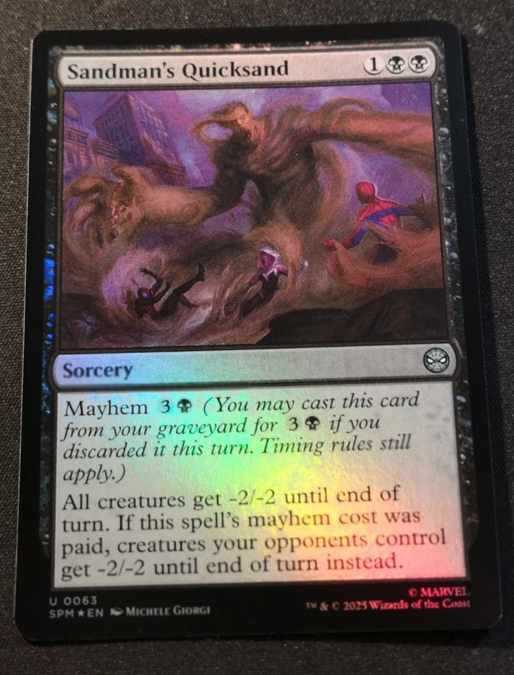 Sandman's Quicksand - Foil - SPM - MTG - EN - NM - 0063 - Image 1 of 1