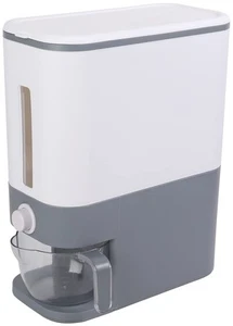 22 Lbs Rice Dispenser with Measuring Cup,Large Food Storage Containers for Ri... - Picture 1 of 7