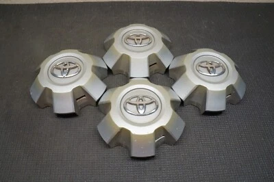 Juego de 4 tapacubos centrales de rueda Toyota 4runner 2014-2017 4260B-35070 plateados Foto 1 de 4