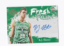 2015-16 Court Kings Fresh Paint Autographs #FPRJ R.J. Hunter Auto Celtics
