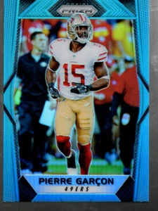 A7132- 2017 Panini Prizm Prizms Light Blue #108 Pierre Garcon /199 - NM-MT - Picture 1 of 2