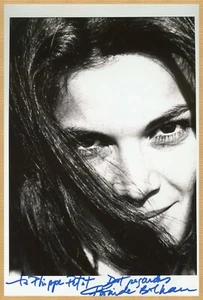 Florinda Bolkan - Brazilian actress & model - Rare signed large photo - COA - Foto 1 di 1