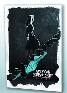 AMERICAN HORROR STORY ASYLUM LG ACRÍLICO OPTISPEX 7X10 / ¡COMO NUEVO! - Imagen 1 de 1