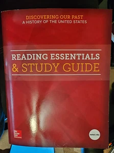 Discovering Our Past:History of U.S., Reading Essentials & Study Guide 2018 - Imagen 1 de 3