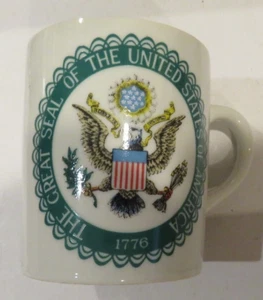 Taza Gran Sello de los Estados Unidos de América Taza Capital Blanca Novedades Nueva e - Imagen 1 de 7