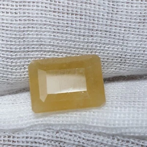 100% Natural Yellow Beryl Octagon Shape Loose Gemstone Faceted Cut 2.30 Carats - Picture 1 of 5