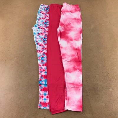 Paquete de 3 leggings SPX para mujer talla grande coloridos tie dye sensación suave tiro alto nuevos con etiquetas Foto 1 de 4